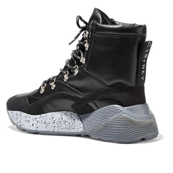 NWT/ New STELLA MCCARTNEY
Eclypse faux leather and suede ankle boots Sz 6 - Picture 4 of 4